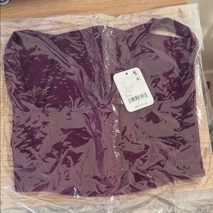 FP Movement Free People Black Cherry Good Karma Long Tank Top Size XS/S